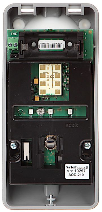 DUĀLAIS BEZVADU DETEKTORS MIKROVILNIS + PIR AOD-210-GY ABAX/ABAX2 SATEL