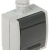 SEPARATE SURFACE-MOUNTED SOCKET AQUANT-G1/EPN 230 V AC 16 A IP65 Elektro-Plast