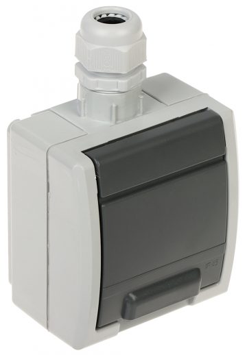 SEPARATE SURFACE-MOUNTED SOCKET AQUANT-G1/EPN 230 V AC 16 A IP65 Elektro-Plast