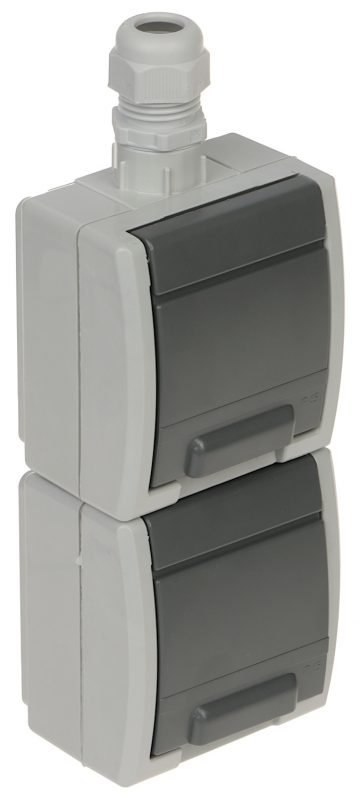 DUBULTA VIRSAPMETUMA LIGZDA AQUANT-G2/V2/EPN 230 V AC 16 A IP65 Elektro-Plast DUBULTA VIRSAPMETUMA LIGZDA AQUANT-G2/V2/EPN 230 V AC 16 A IP65 Elektro-Plast