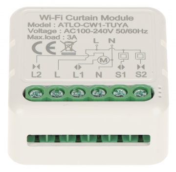 VIEDAIS RUĻĻVEIDA VĀRTU KONTROLIERIS ATLO-CW1-TUYA Wi-Fi, Tuya Smart