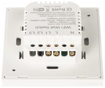 УМНЫЙ СЕНСОРНЫЙ ВЫКЛЮЧАТЕЛЬ СВЕТА ATLO-TB1-TUYA Wi-Fi, Tuya Smart УМНЫЙ СЕНСОРНЫЙ ВЫКЛЮЧАТЕЛЬ СВЕТА ATLO-TB1-TUYA Wi-Fi, Tuya Smart