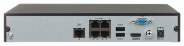 IP-võrgu videosalvesti Videosalvesti BCS-B-NVR0401-4P(2.0) 4 CHANELS, 4 PoE BCS BASIC