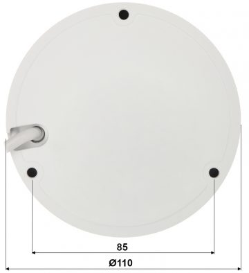 IP PRETVANDĀLISMA KAMERA BCS-L-DIP14FSR3-AI1 - 4&nbsp;Mpx 2.8&nbsp;mm BCS Line