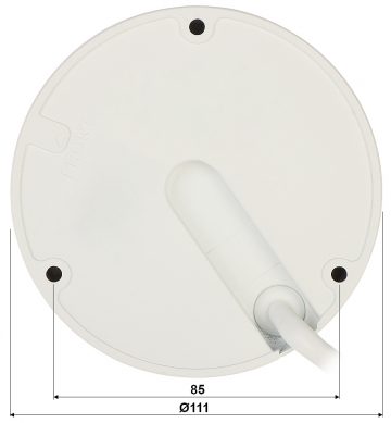 IP PRETVANDĀLISMA KAMERA BCS-L-DIP28FSR3-AI1 - 8.3 Mpx, 4K UHD 2.8 mm BCS Line