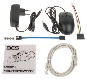 BCS Line IP Tīkla Video Ierakstītājs Videoreģistrators BCS-L-NVR1601-4KE(2) 16 KANĀLI BCS Line