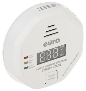 OGLEKĻA MONOKSĪDA (KVĒPU) DETEKTORS CD-82B8 EURA