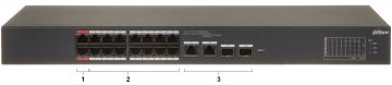 SWITCH POE CS4218-16ET-240 16-PORTU SFP DAHUA