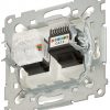 Гнездо антенны RJ-45 + RJ-12 D5T.01/11-SIMON54