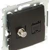 КОНЦЕВОЙ РАЗЪЕМ DASFRJ45.01/49-SIMON54 ТИП F + RJ45