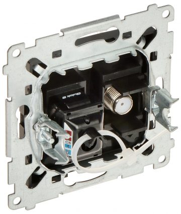 КОНЦЕВОЙ РАЗЪЕМ DASFRJ45.01/49-SIMON54 ТИП F + RJ45