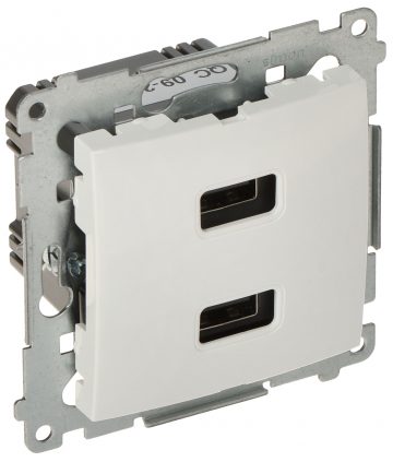 ĮKROVIMO LIZDAS DC2USB.01/11-SIMON54 Premium USB 5 V DC / 2.1 ĮKROVIMO LIZDAS DC2USB.01/11-SIMON54 Premium USB 5 V DC / 2.1 A