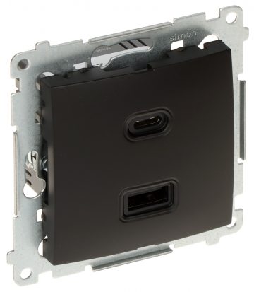 UZLĀDES LIGZDA DEC2CA.01/49-SIMON54 Premium USB 5 V DC / 3.1 A