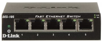 SWITCH   DES-105/E 5-PORTU D-Link