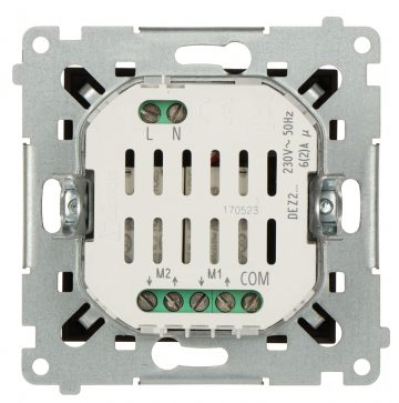 DOUBLE ROLLER BLIND SWITCH TWO-POSITION DEZ2.01/49-SIMON54 Premium 230&nbsp;V 6&nbsp;A