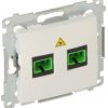 DOUBLE FIBER OPTIC SOCKET DGS2.01/11-SIMON54 SC-APC