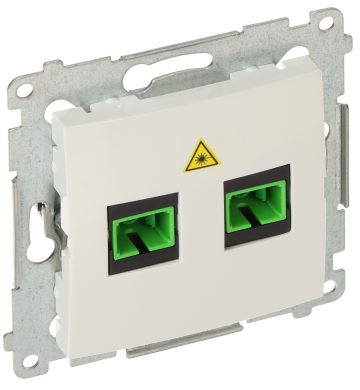 DOUBLE FIBER OPTIC SOCKET DGS2.01/11-SIMON54 SC-APC