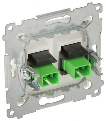 DOUBLE FIBER OPTIC SOCKET DGS2.01/11-SIMON54 SC-APC