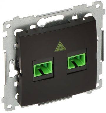 ДВОЙНАЯ ОПТОВОЛОКНО-ОПТИЧЕСКАЯ РОЗЕТКА DGS2.01/49-SIMON54 SC-APC