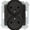 ДВОЙНАЯ РОЗЕТКА DGZ2MZ.01/49-SIMON54 250 В 16 А
