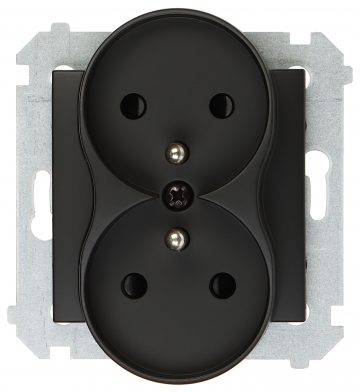 ДВОЙНАЯ РОЗЕТКА DGZ2MZ.01/49-SIMON54 250 В 16 А
