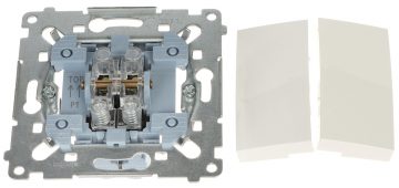DUBULTĀ KOMANDPOGA DP2.01/11-SIMON54 250&nbsp;V 10&nbsp;A