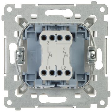 DUBULTĀ KOMANDPOGA DP2.01/11-SIMON54 250&nbsp;V 10&nbsp;A