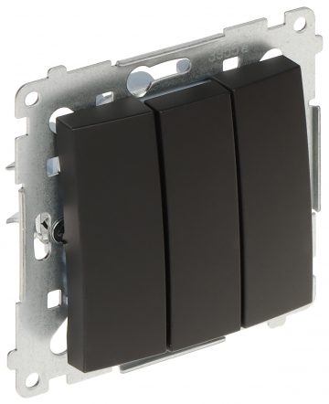 TRIPLE PUSH BUTTON DP31.01/49-SIMON54 250 V 10 A