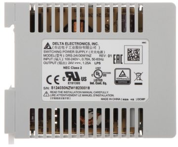 ПЕРЕКЛЮЧАТЕЛЬ-АДАПТЕР СЕТЕВОЙ БЛОК ПИТАНИЯ DRS-24V30W-1NZ Delta Electronics ПЕРЕКЛЮЧАТЕЛЬ-АДАПТЕР СЕТЕВОЙ БЛОК ПИТАНИЯ DRS-24V30W-1NZ Delta Electronics