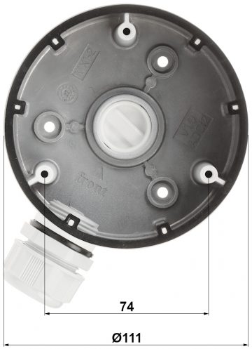 KAMERAS KRONŠTEINS DS-1280ZJ-TR13 Hikvision