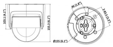 IP KAMERA DS-2CD2387G2P-LSU/SL(4MM)(C)/BLACK PANORĀMA ColorVu - 7.4&nbsp;Mpx 2&nbsp;x 4&nbsp;mm Hikvision