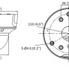 IP PRETVANDĀLISMA KAMERA DS-2CD2783G2-IZS(2.8-12MM) ACUSENSE - 8.3 Mpx 4K UHD - <strong>MOTOZOOM </strong>Hikvision