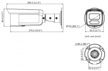 IP KAMERA DS-2CD2T47G2-LSU/SL(2.8MM)(C) ColorVu - 4 Mpx Hikvision