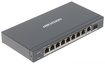 SWITCH POE DS-3E0510HP-E 8-PORTU SFP HikvisionSWITCH POE DS-3E0510HP-E 8-PORTU SFP Hikvision