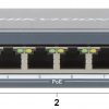 SWITCH POE DS-3E1310HP-EI 8-PORTU Hikvision