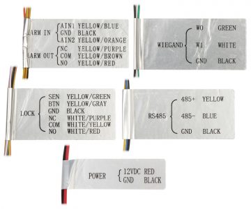 KODĒTA PIEKĻUVE DS-K1T805MX Hikvision KODĒTA PIEKĻUVE DS-K1T805MX Hikvision