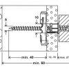 КРЕПЕЖНАЯ СОБАКА DUOTEC-10/SPH Fisher