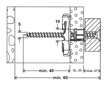 КРЕПЕЖНАЯ СОБАКА DUOTEC-10/SPH Fisher