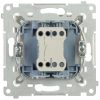 Одноклавишный переключатель DW1.01/11-SIMON54 250В 10А Одноклавишный переключатель DW1.01/11-SIMON54 250В 10А