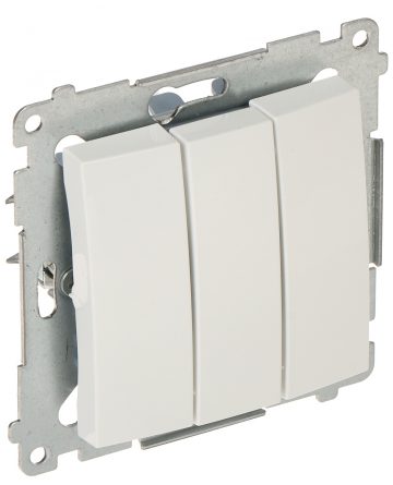 ВЫКЛЮЧАТЕЛЬ ТРОЙНОЙ С ПОДСВЕТКОЙ DW31L.01/11-SIMON54 250 В 10 А