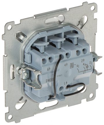 ВЫКЛЮЧАТЕЛЬ ТРОЙНОЙ С ПОДСВЕТКОЙ DW31L.01/11-SIMON54 250 В 10 А