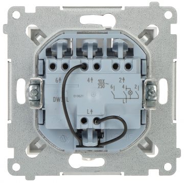 ВЫКЛЮЧАТЕЛЬ ТРОЙНОЙ С ПОДСВЕТКОЙ DW31L.01/11-SIMON54 250 В 10 А