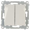 ДВОЙНОЙ ВЫКЛЮЧАТЕЛЬ DW5.01/11-SIMON54 250В 10А