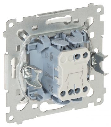 ДВОЙНОЙ ВЫКЛЮЧАТЕЛЬ DW5.01/11-SIMON54 250В 10А