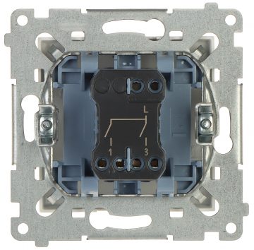 ДВОЙНОЙ ВЫКЛЮЧАТЕЛЬ DW5A.01/11-SIMON54 250В 16А