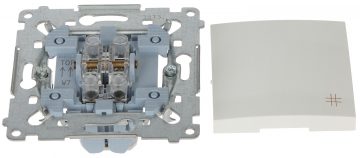 ПЕРЕКЛЮЧАТЕЛЬ ПЕРЕКРЕСТКОВЫЙ DW7.01/11-SIMON54 250 В 10 А ПЕРЕКЛЮЧАТЕЛЬ ПЕРЕКРЕСТКОВЫЙ DW7.01/11-SIMON54 250 В 10 А
