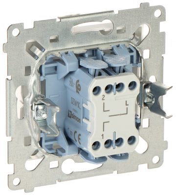 ПЕРЕКЛЮЧАТЕЛЬ УПРАВЛЕНИЯ ЖАЛЮЗИ ТРЕХПОЗИЦИОННЫЙ DZW1K.01/11-SIMON54 250 В 10 А