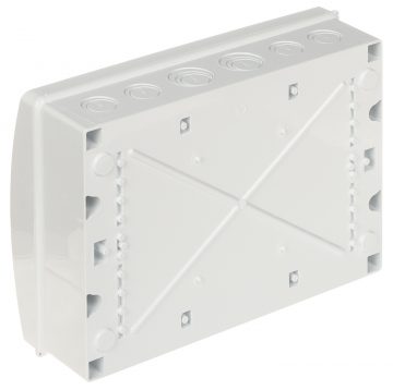 12-МОДУЛЬНЫЙ НАКЛАДНОЙ РАСПРЕДЕЛИТЕЛЬ ШТУКАТУРКИ ЭЛЕГАНТ-1X12/NT/W/EPN Электро-Пласт