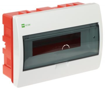 Распределитель встраиваемый 12-модульный элегантный-1x12/PT/W/EPN Электро-Пласт