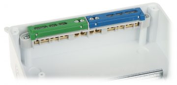 8-МОДУЛЬНЫЙ НАКЛАДНОЙ РАСПРЕДЕЛИТЕЛЬ ELEGANT-1X8/NT/W/EPN Электро-Пласт